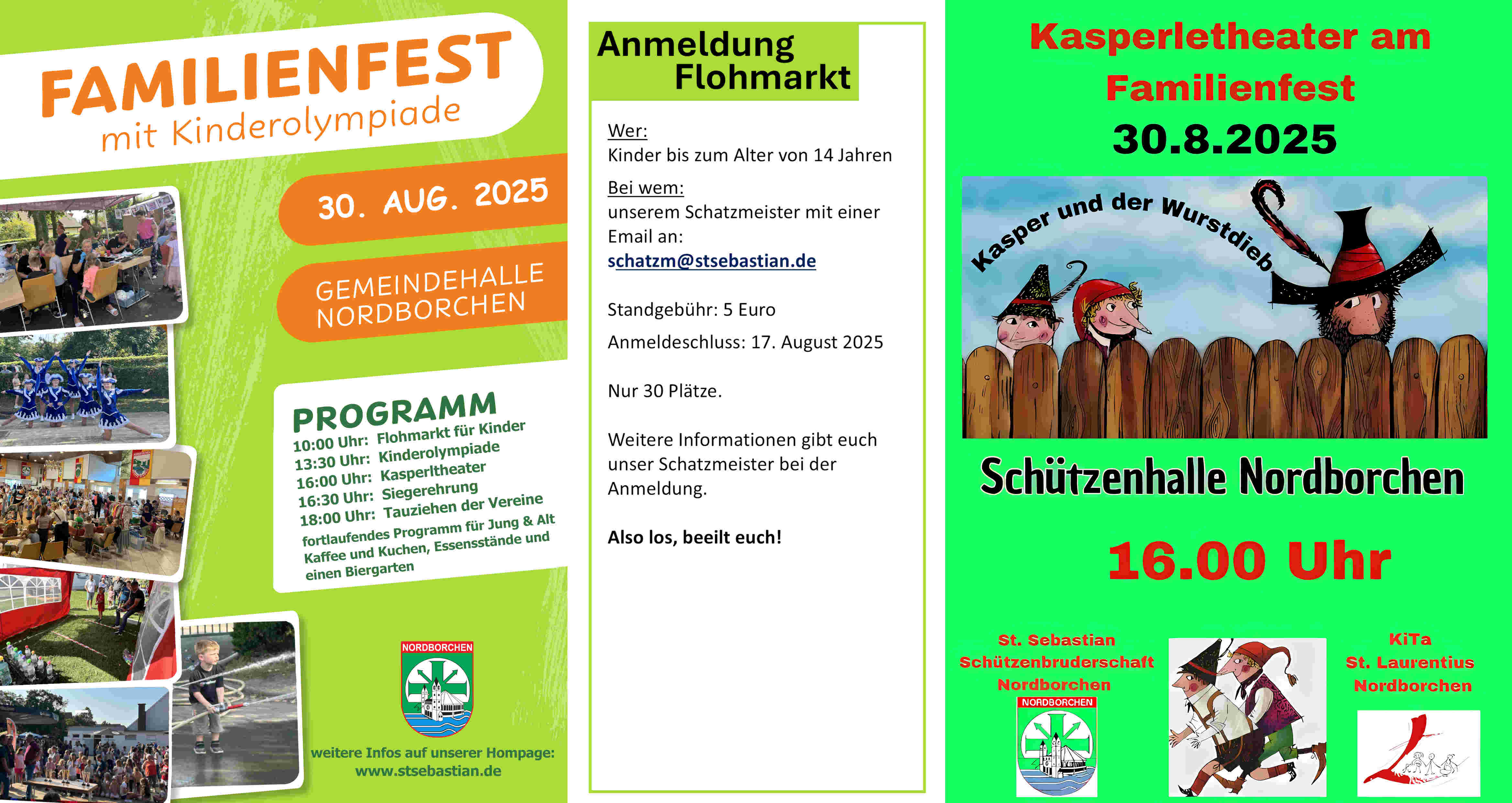 Festfolge Famileintag 25