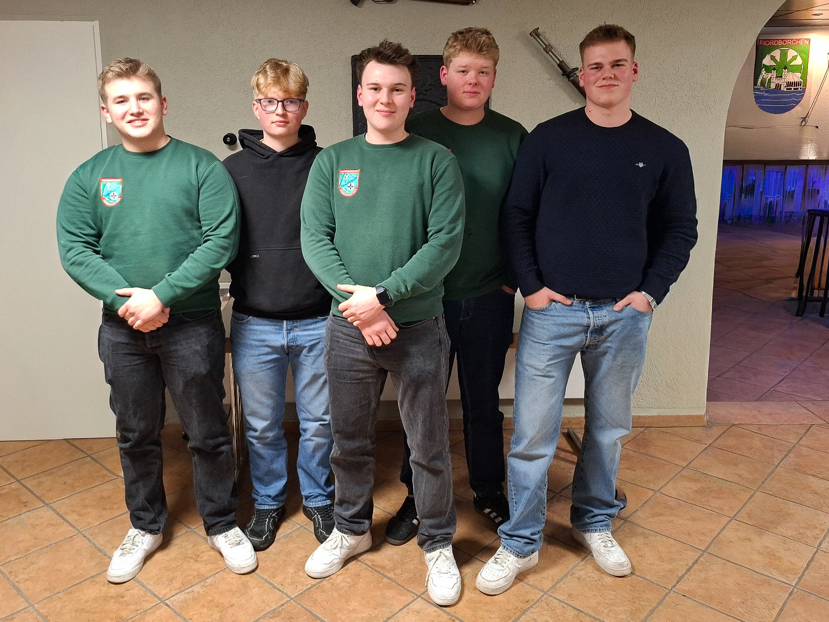 Neu gewählter Jungschützenvorstand